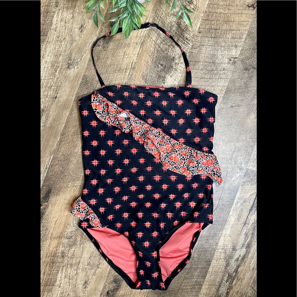 Little Marc Jacobs Swimsuit Floral ruffle size 10 one piece